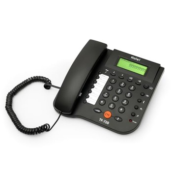 HOLA Tf 720 Corded Landline Phone  (Black)