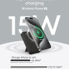 Anker MagGo Power Bank, Qi2 Certified 15W Ultra-Fast MagSafe-Compatible Portable Charger, 10,000mAh Battery Pack