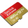 SanDisk Extreme 400GB MicroSDXC UHS-I Card for Compatible Phone, Nintendo Switch, Camera Class 10 U3 (SDSQXA1-400G-GN6MN)