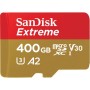 SanDisk Extreme 400GB MicroSDXC UHS-I Card for Compatible Phone, Nintendo Switch, Camera Class 10 U3 (SDSQXA1-400G-GN6MN)