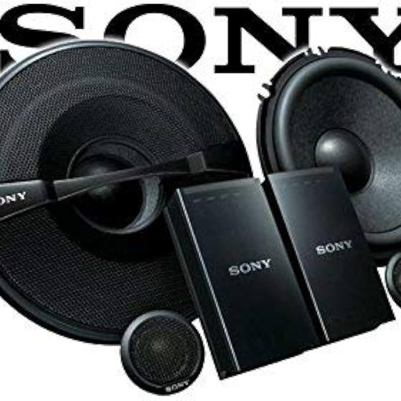 Sony Car Speaker XS-FB1621C 16 Cm (6.5 Inch) 2-Way Component Speakers (Black)