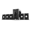 PHILIPS MMS5634/94 5.1 Bluetooth Speaker System for Home, 100W Multimedia Speakers with Powerful woofer, Wireless Audio (Black)