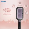 PHILIPS 5000 Series Heated Straightening Brush BHH896/10 Hair Straightener Brush (Black)