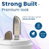 EVM 128GB ENSTORE+ DRIVE USB 3.2 GEN 1 (PENDRIVE) 128 GB Pen Drive Compatible with Desktop Computer, Laptop, Audio Player, Television USB 3.2 Metal Case (Gold)