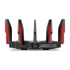 TP-Link Archer C5400X Gaming Router 2.4 GHz, 5 GHz 5400 Mbps Wifi Speed Tri Band External Antenna Ethernet (Cable Broadband)  (Black, Red)