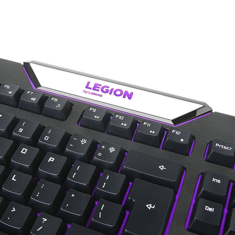 Lenovo Legion K200 Wired USB Standard Gaming Keyboard Compatible with Desktop, Laptop, Mac (Black)