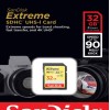 SanDisk Extreme 32 GB SDXC Class 10 90 MB/s  Memory Card Compatible with Camera, Computer (SDSDXVE-032G-GNCIN)