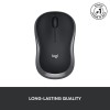 Logitech M186 Wireless Mouse, 2.4GHz with USB Mini Receiver, 3 Years Battery Life, 1000 DPI Optical Tracking