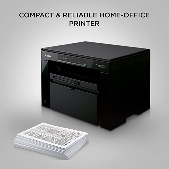 Canon MF3010 Digital Multifunction Laser Printer, Black, Standard