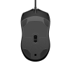 HP 100 Wired Optical Mouse 6VY96AA Wired Ambidextrous Optical Mouse (USB 3.0, Black)