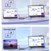 4K DisplayPort to Mini HDMI Cable 3FT, DP to Mini HDMI Male Video UHD 1440P/2K@120Hz,4K@30 Nylon