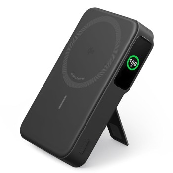 Anker MagGo Power Bank, Qi2 Certified 15W Ultra-Fast MagSafe-Compatible Portable Charger, 10,000mAh Battery Pack