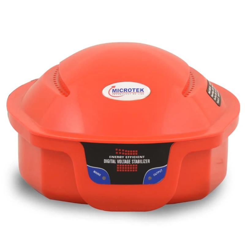 Microtek EMR 2013 Voltage Stabliser (Red)