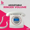 Beetel M73 Caller Id Corded Landline Phone with 16 Digit LCD Display, Retro Design, Alphanumeric Keypad, 2-Way Speaker Phone, Adjustable Ringer Volume