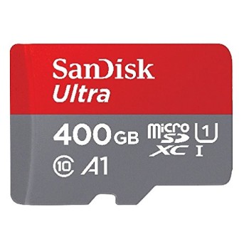 SanDisk 400GB Micro SDXC Ultra Memory Card Works with Samsung Galaxy Note 10+ Phone, Note 10 Plus 5G (SDSQUAR-400G-GN6MA)