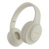 HAMMER Vibe ENC Bluetooth Headphone, 40mm Driver, Dual Pairing, 60hrs Playtime, Voice Assistant, BT V5.4 (Beige)