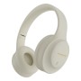 HAMMER Vibe ENC Bluetooth Headphone, 40mm Driver, Dual Pairing, 60hrs Playtime, Voice Assistant, BT V5.4 (Beige)