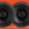 Jbl Stage1621F - 350W 6"(16Cm), 2 Way Coaxial Speaker, Polypropylene Woofer Cone, Mylar Balanced Dome Tweeter (No Grill) - Black