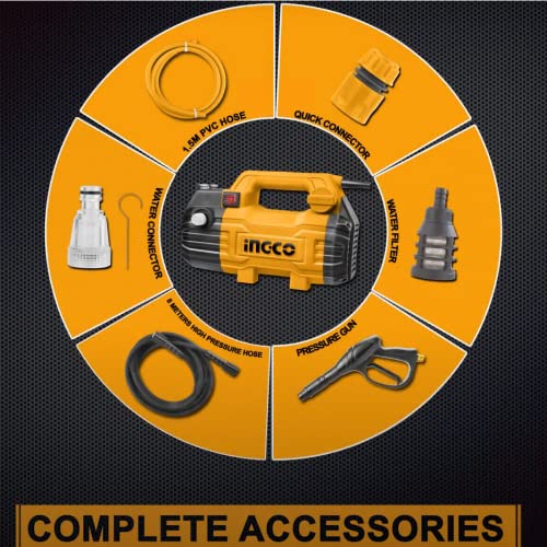 INGCO High Pressure Washer HPWR15028,1500W