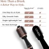 URBANYOG MakeMeeBold Hot Air Brush for Women | Dryer, Volumizer, and Straightener Hair Dryer (1200 W, Gold Black)