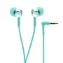 Sony MDR-EX155AP Wired in Ear Headphones with Tangle Free Cable, 3.5mm Jack, Headset with Mic for Phone Calls - (Mint Blue)