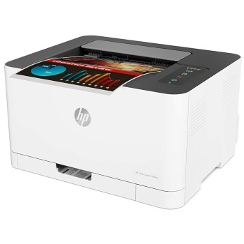 HP Colour Laser 150nw Wireless Color Laser Printer with Built-in Ethernet and WiFi-Direct, Smallest Color Laser in its Class