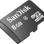 SanDisk MicroSDHC 8GB / SDSDQM-008G-B35 Basic 8 GB MicroSDHC Class 4 4 MB/s  Memory Card Compatible with Mobile