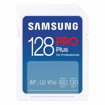 Samsung PRO Plus Full Size 128GB SDXC Memory Card Up to 180 MB/s