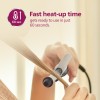Philips Hair Curler with 16MM Barrel | Ceramic Coated Barrel for Long-Lasting  BHB862/00, Black
