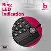Beetel B11 Corded Landline Phone, Ringer Volume Control, LED for Ring Indication (Black) (B11)