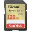 SanDisk Extreme SD UHS I 128GB Card for 4K Video for DSLR and Mirrorless Cameras 180MB/s Read & Write