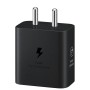 Samsung Original 25W Type-C Travel Adaptor Without Cable, Black