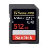 SanDisk 512GB Extreme PRO SDXC UHS-I Card - C10, U3, V30, 4K UHD, SD Card - SDSDXXY-512G-GN4IN