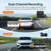 70mai A200 HDR Dual Dash Camera, 1080P Real HDR Front & 1080P Rear, Night Owl Vision, MaiColour Vivid+, G-Sensor