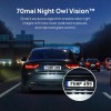70mai A200 HDR Dual Dash Camera, 1080P Real HDR Front & 1080P Rear, Night Owl Vision, MaiColour Vivid+, G-Sensor