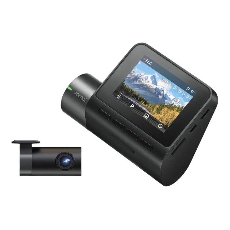 70mai A200 HDR Dual Dash Camera, 1080P Real HDR Front & 1080P Rear, Night Owl Vision, MaiColour Vivid+, G-Sensor