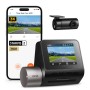 70mai A510 HDR 3K Dual Channel Dash Cam, STARVIS 2 IMX675 Sensor, ADAS, Built-in GPS Logger, Route Recorder, MaiColor Vivid+ with Night Owl Vision, App Playback & Share, Optional Parking Monitoring