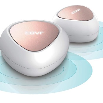 D-Link COVR-C1202 Dual Band Whole Home Wi-Fi System (Rose Gold) - Pack of 2 ‎COVR-C1202