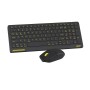 Acer ZenKeys Duo Wireless Keyboard & Mouse Combo | 2.4 GHz + Bluetooth | Rechargeable 500 mAh Type-C | 99-Key Silent Keyboard