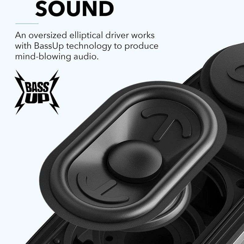 Soundcore by Anker Icon Waterproof Bluetooth Speaker (Black, 2.0 Channel)