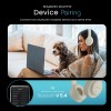HAMMER Vibe ENC Bluetooth Headphone, 40mm Driver, Dual Pairing, 60hrs Playtime, Voice Assistant, BT V5.4 (Beige)