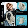 HAMMER Vibe ENC Bluetooth Headphone, 40mm Driver, Dual Pairing, 60hrs Playtime, Voice Assistant, BT V5.4 (Beige)