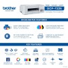 Brother DCP-T426W Multi-function WiFi Color Ink Tank Printer (Borderless Printing) for Home Usage (4 Ink Bottles Included)