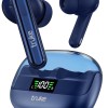truke Newly Launched Buds Vibe True Wireless in Ear Earbuds with 35dB Real ANC + Quad Mic ENC, 13mm Big Speaker (Blue)
