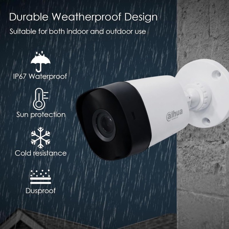 DAHUA DAHUA DH-HAC-B1A51P Security Camera (1 Channel)