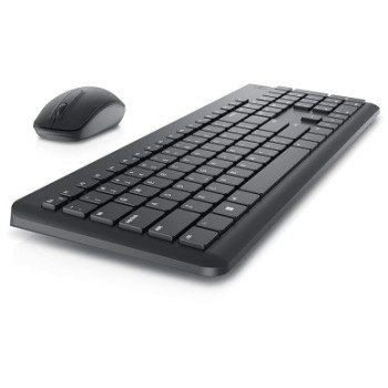 Dell KM3322W Wireless USB Keyboard and Mouse Combo, Anti-Fade & Spill-Resistant Keys - Black
