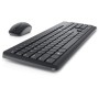 Dell KM3322W Wireless USB Keyboard and Mouse Combo, Anti-Fade & Spill-Resistant Keys - Black