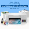 Brother DCP-T426W Multi-function WiFi Color Ink Tank Printer (Borderless Printing) for Home Usage (4 Ink Bottles Included)