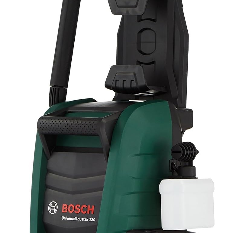 BOSCH Universal Aquatak 130 High-Pressure Washer | 1700W Motor | 130 Bar, 3-in-1 Nozzle (Rotary, Fan-Jet, Pencil Jet