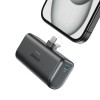 Anker Nano Power Bank, Mini Portable Charger with Built-In Foldable USB-C Connector, 5,000mAh Battery